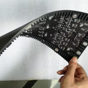 P3.076 Indoor 320x160mm LED Screen Magnet Soft Flexible LED Module
