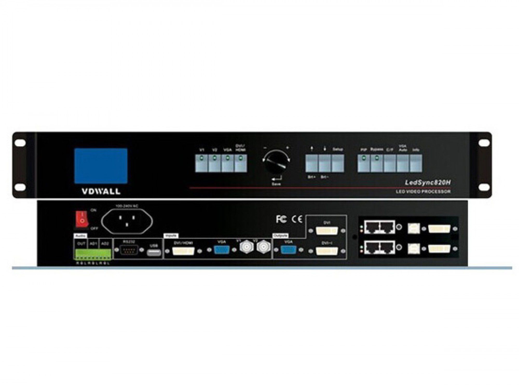 VDWALL LEDSync820H LED Video Switcher - LEEMANLEDDISPLAY