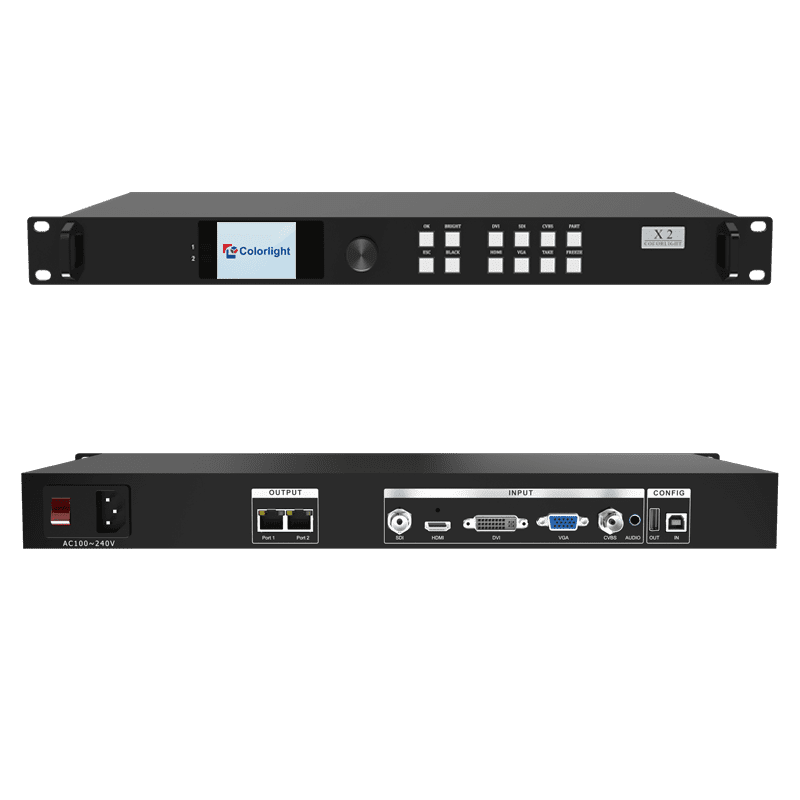 Colorlight X2 LED Display Controller SDI HDMI DVI VGA LAN USB